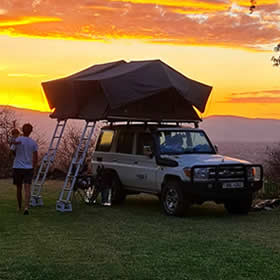 Land Cruiser Double Tent Burundi