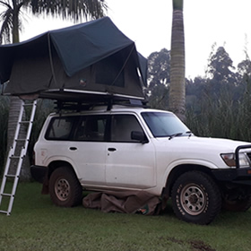 Single Roof Top Tent Land Cruiser